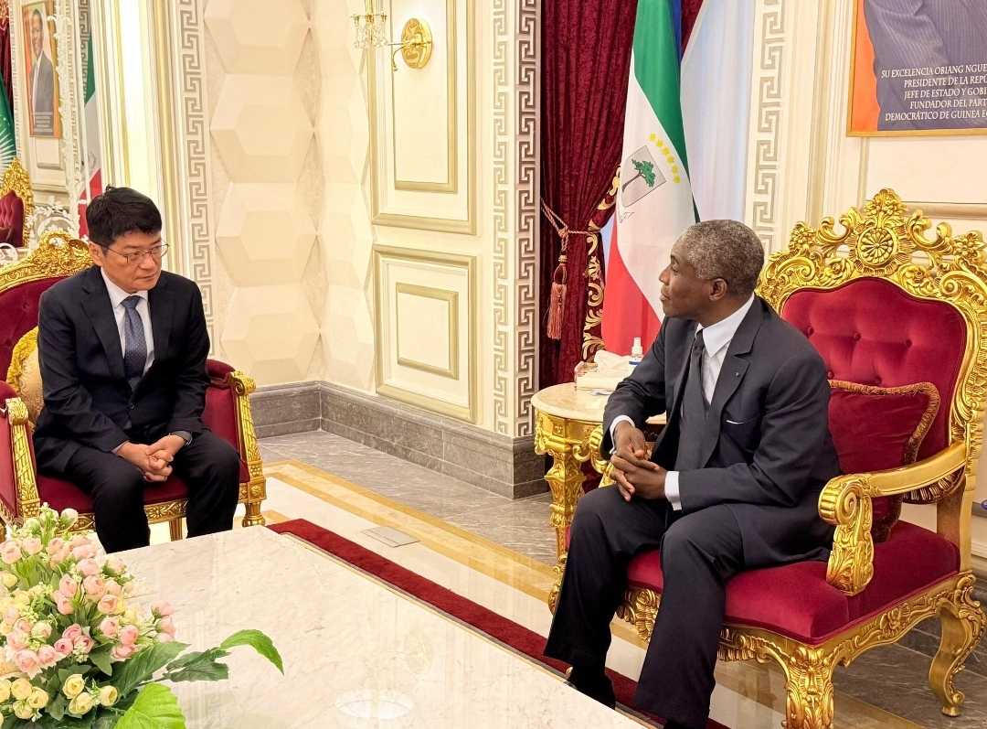 Nguema OBIANG 적도기니 부통령 면담