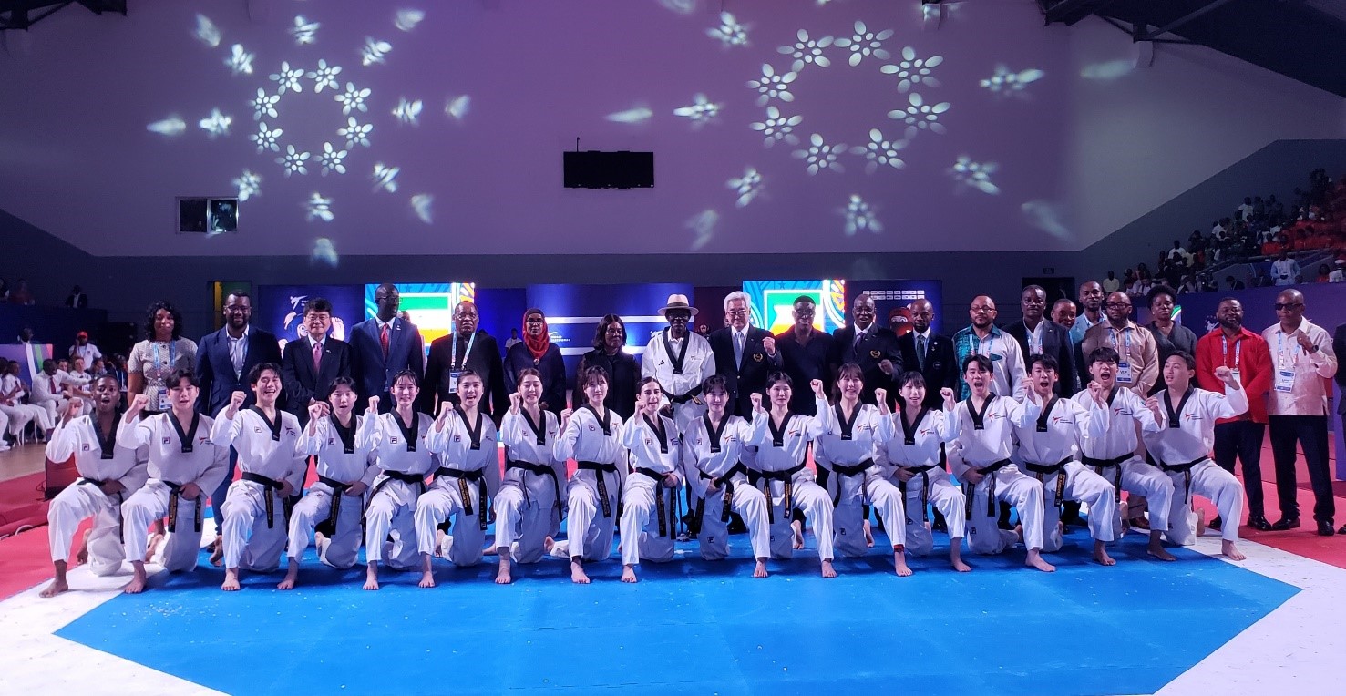 세계태권도연맹(WT) 선수권대회 참석