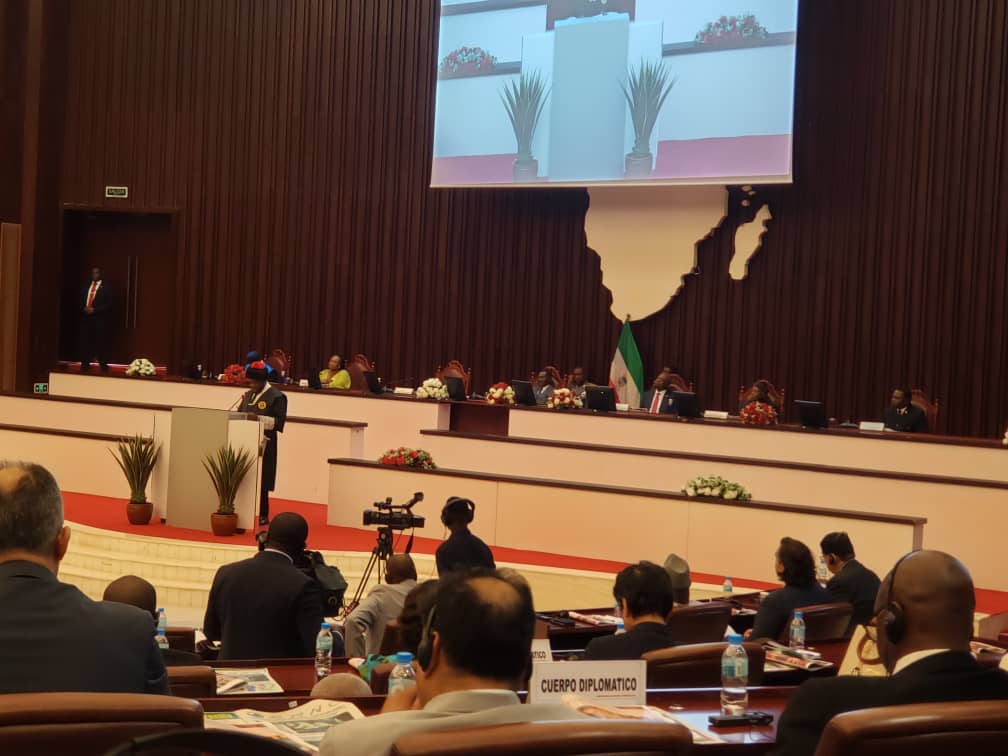 2026 적도기니 사법기관 시무식 참석