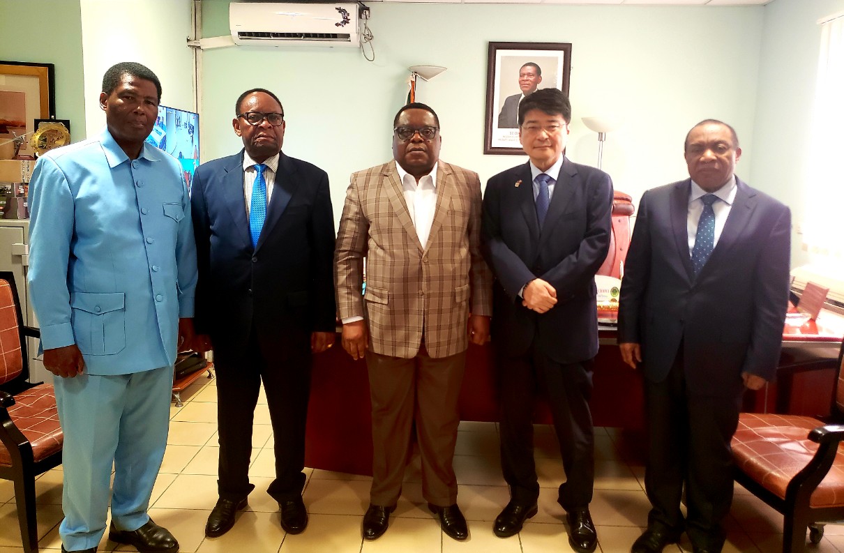 적도기니 안보부 장관 예방