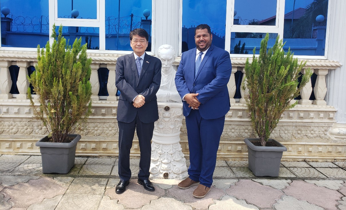 신임 당지 쿠바 대사 예방